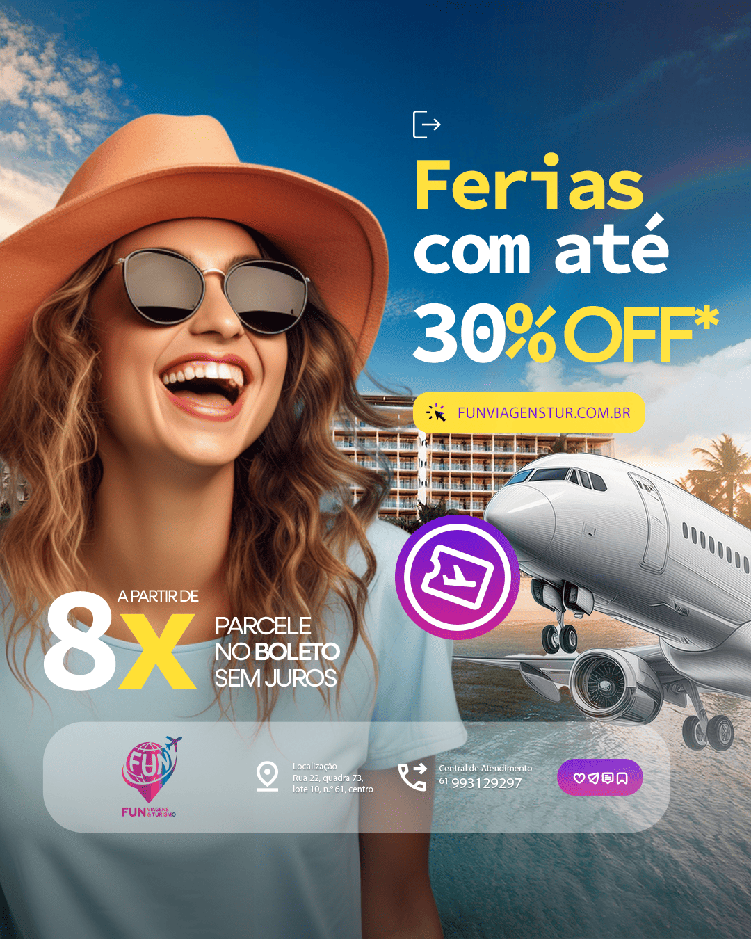 TURISMO FUN BOLETO